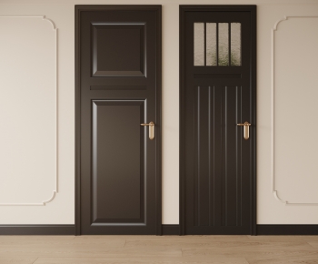 Modern Wabi-sabi Style Single Door-ID:545150044