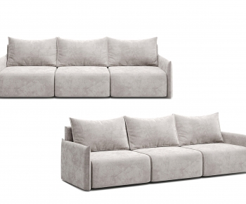 Modern Three-seat Sofa-ID:954990491