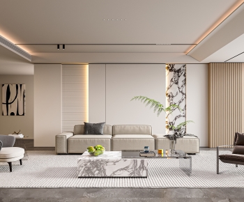 Modern A Living Room-ID:593115093