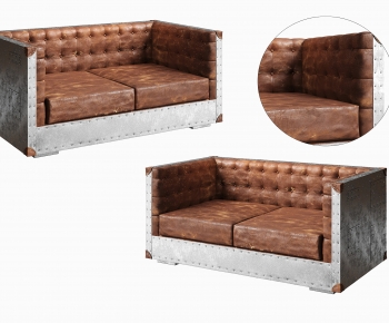 Industrial Style Nordic Style A Sofa For Two-ID:985609051