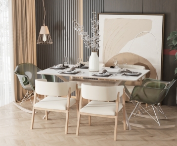 Modern Dining Table And Chairs-ID:292773014