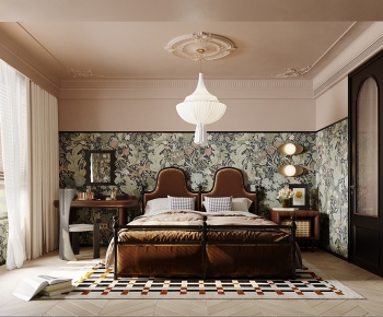 French Style Bedroom-ID:480432038