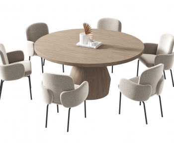 Modern Dining Table And Chairs-ID:286263941