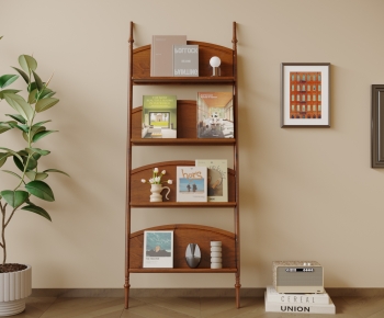 Modern Wabi-sabi Style Bookshelf-ID:804091938