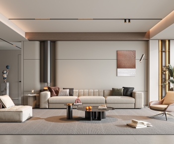 Modern A Living Room-ID:855098013