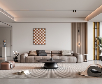 Modern A Living Room-ID:749983074