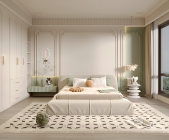 French Style Bedroom-ID:524177071