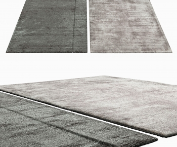 现代方形地毯组合-ID:599401955