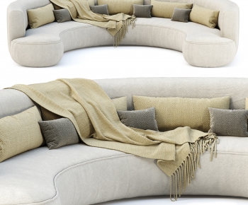 Modern Curved Sofa-ID:463567971
