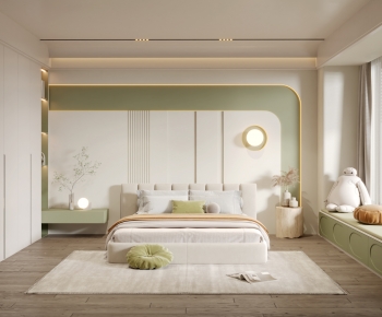 Nordic Style Bedroom-ID:438338045