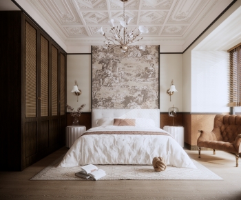 French Style Bedroom-ID:520615106
