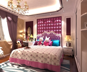 American Style Girl's Room Daughter's Room-ID:884562979