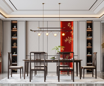 New Chinese Style Dining Room-ID:570508962