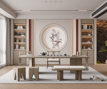 New Chinese Style Tea House-ID:104614978