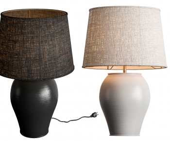 Wabi-sabi Style Table Lamp-ID:564133884