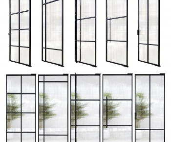 Modern Glass Screen Partition-ID:941584116
