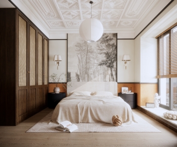French Style Bedroom-ID:550515896