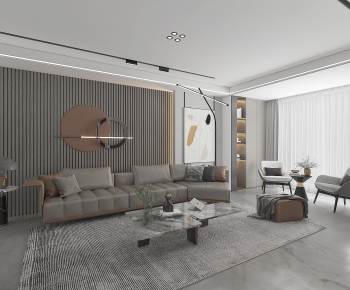 Modern A Living Room-ID:412620071