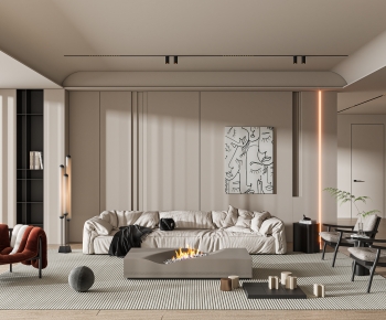 Modern A Living Room-ID:239510061