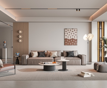 Modern A Living Room-ID:692656992