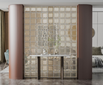 Modern Glass Screen Partition-ID:364779007