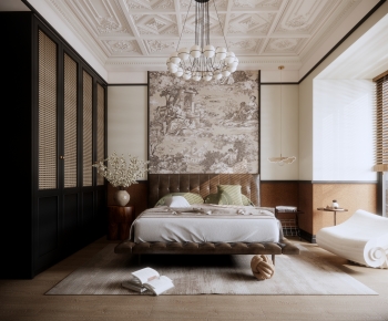 French Style Bedroom-ID:378973961