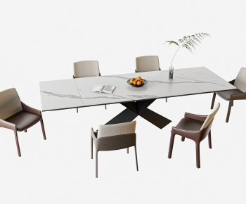 Modern Dining Table And Chairs-ID:452343947