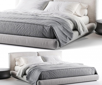 Modern Double Bed-ID:842299546