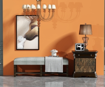 Simple European Style Sofa Stool-ID:511495115