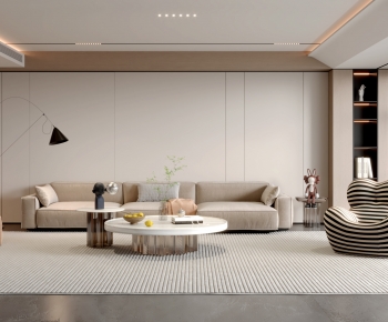 Modern A Living Room-ID:980372912