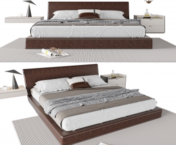 Modern Double Bed-ID:482578996