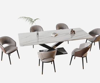 Modern Dining Table And Chairs-ID:264822015