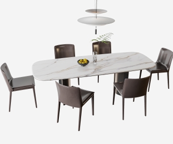 Modern Dining Table And Chairs-ID:637094022