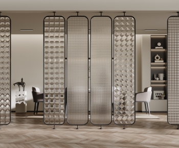 Modern Glass Screen Partition-ID:206007964