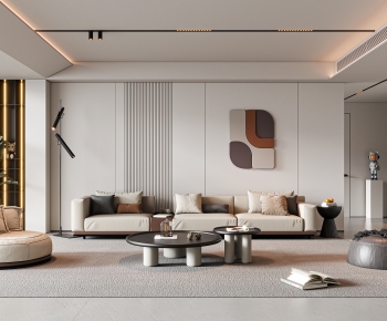 Modern A Living Room-ID:855508093