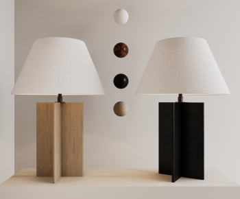 Wabi-sabi Style Table Lamp-ID:653070939