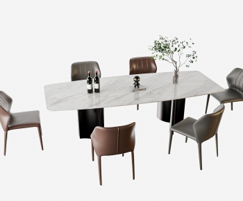 Modern Dining Table And Chairs-ID:978177078