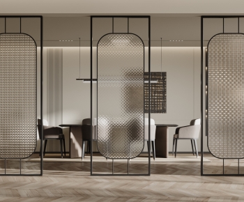 Modern Glass Screen Partition-ID:528625979