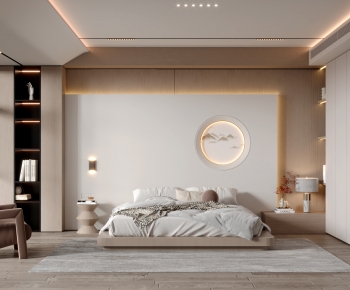 New Chinese Style Bedroom-ID:386404043