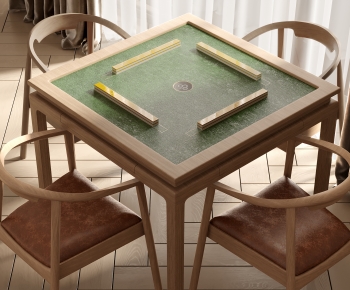 新中式麻将桌椅-ID:977679971
