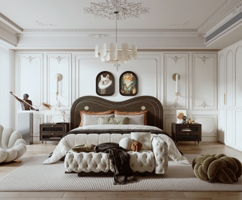 French Style Bedroom-ID:582390079