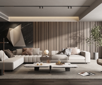 Modern A Living Room-ID:786521918