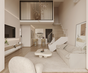 现代单身公寓3D模型