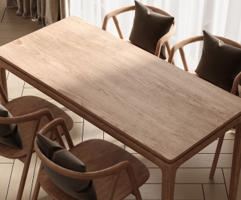 Modern Dining Table And Chairs-ID:545243026