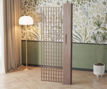 American Style Wooden Screen Partition-ID:486879113