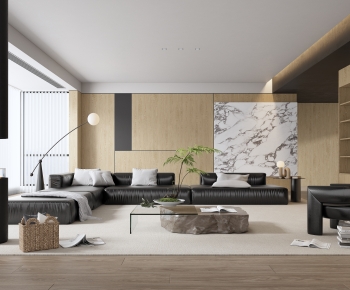 Modern A Living Room-ID:215759045