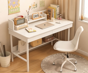 Nordic Style Computer Desk And Chair-ID:848351964
