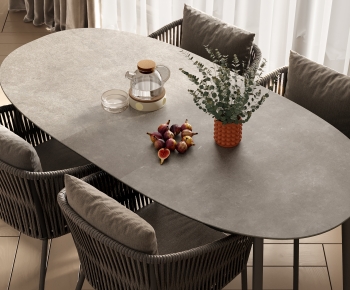 Modern Dining Table And Chairs-ID:278218039