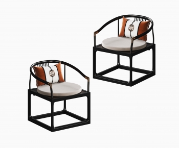 New Chinese Style Single Chair-ID:294554004