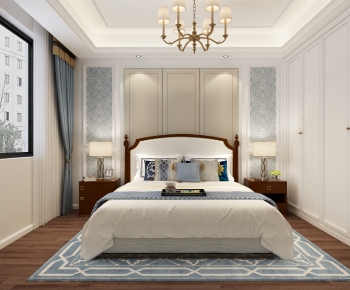 Simple European Style Bedroom-ID:140686044